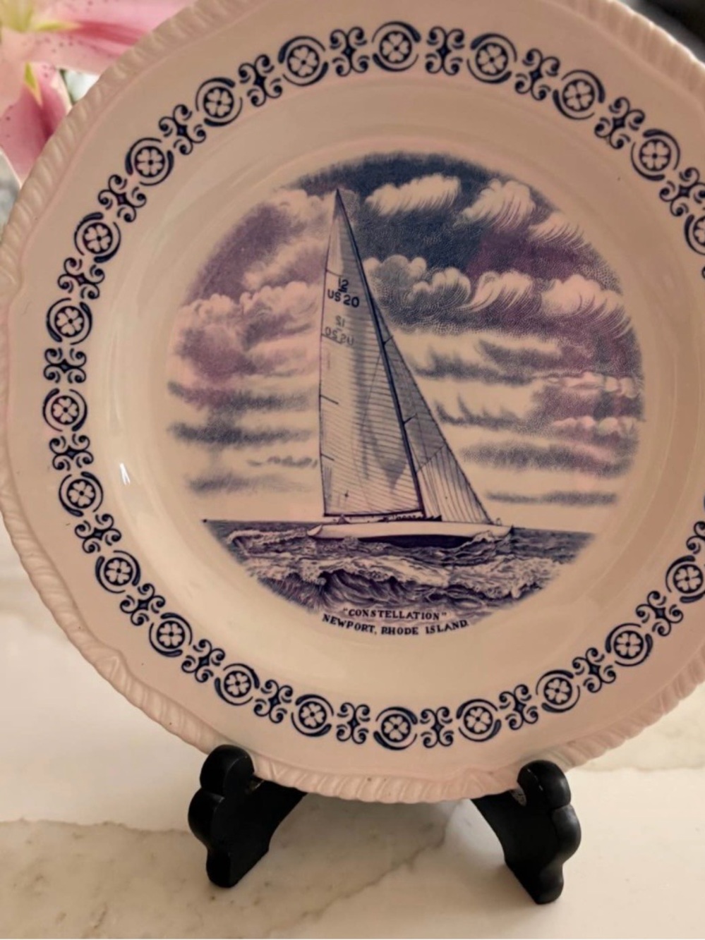 Wood & Sons Heritage Trail Constellation Newport Rhode Island Plate